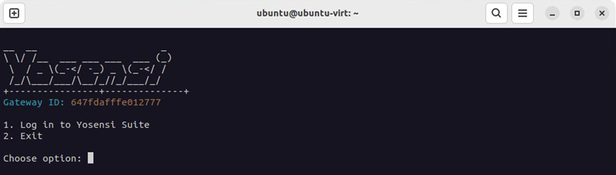 Gateway Configuration 6