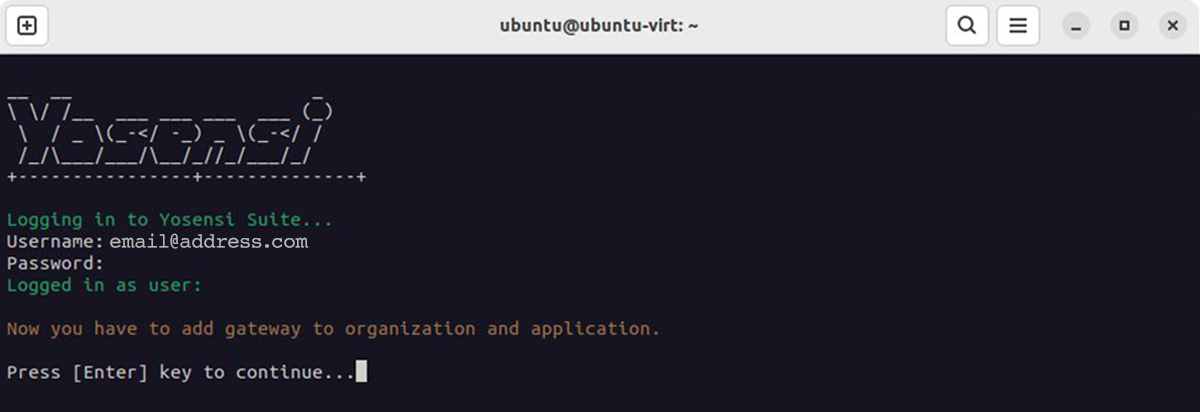 Gateway Configuration 8