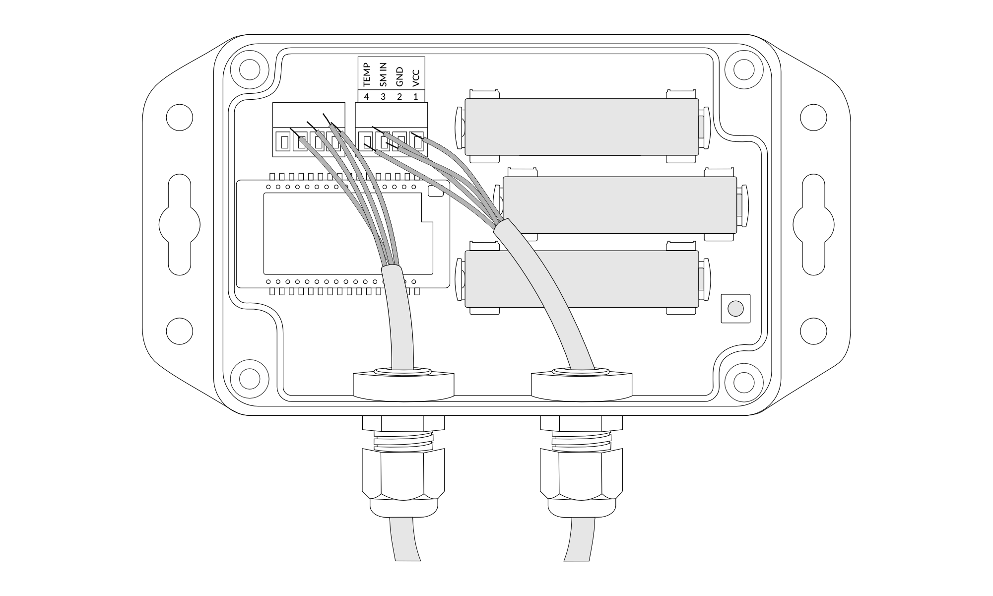 Battery placement instructions