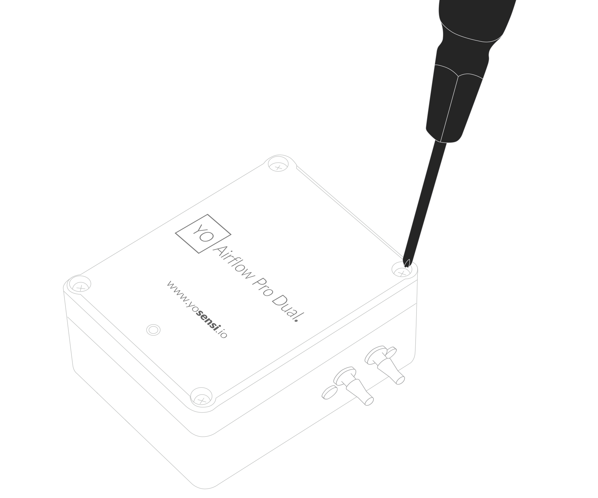 Device opening instructions