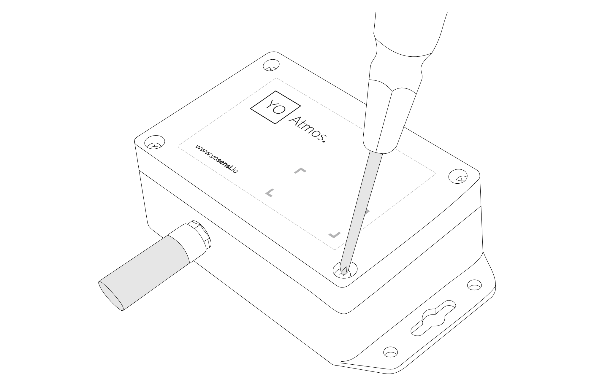 Device opening instructions