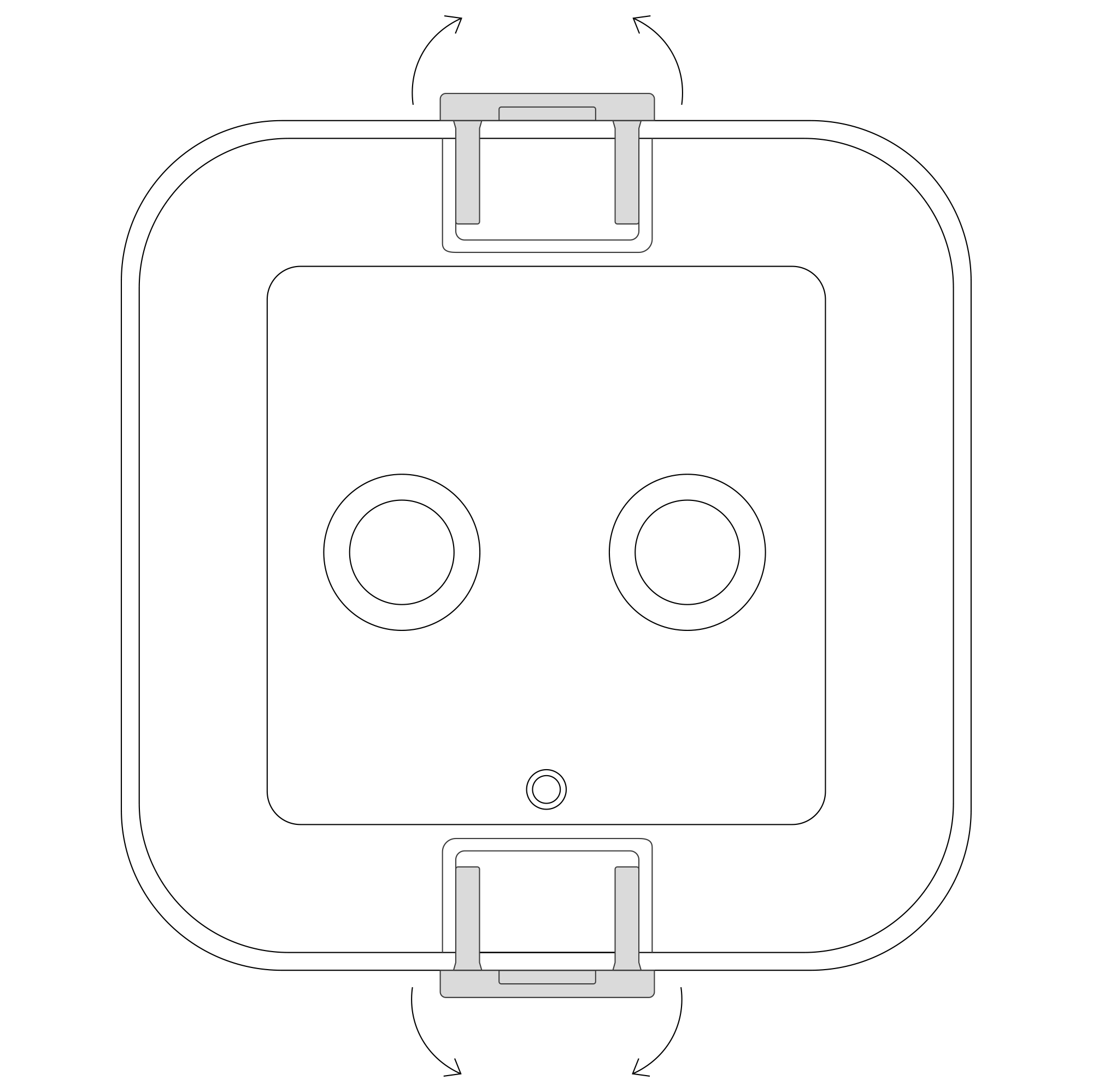 Tightening the cable gland instructions