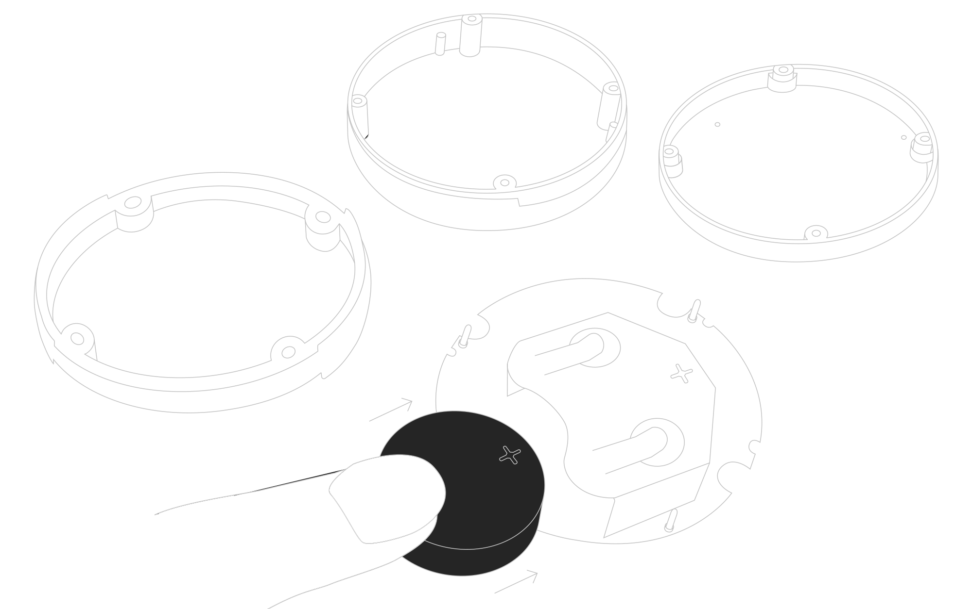 Device battery assembling instructions