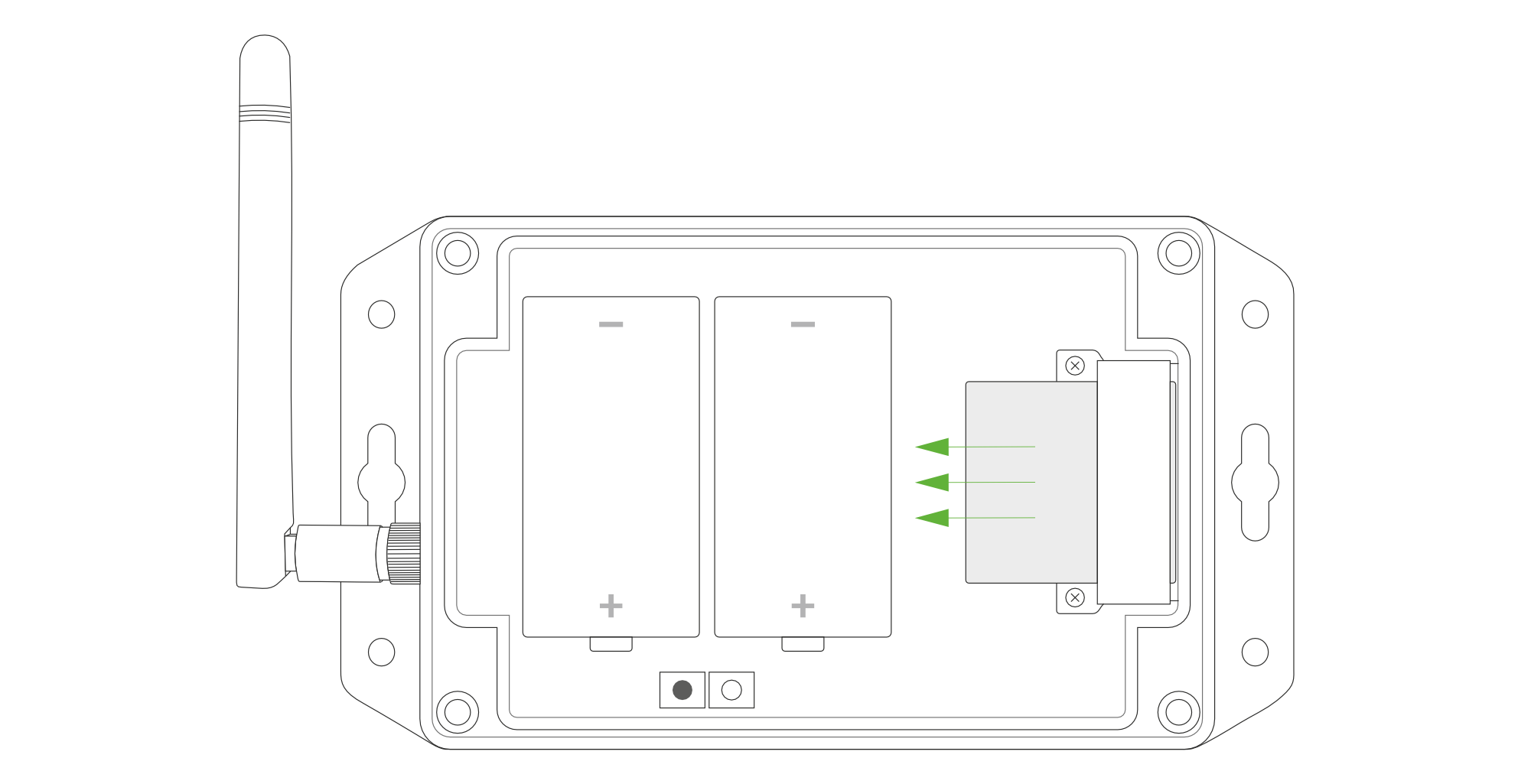 Pull out the PM Sensor