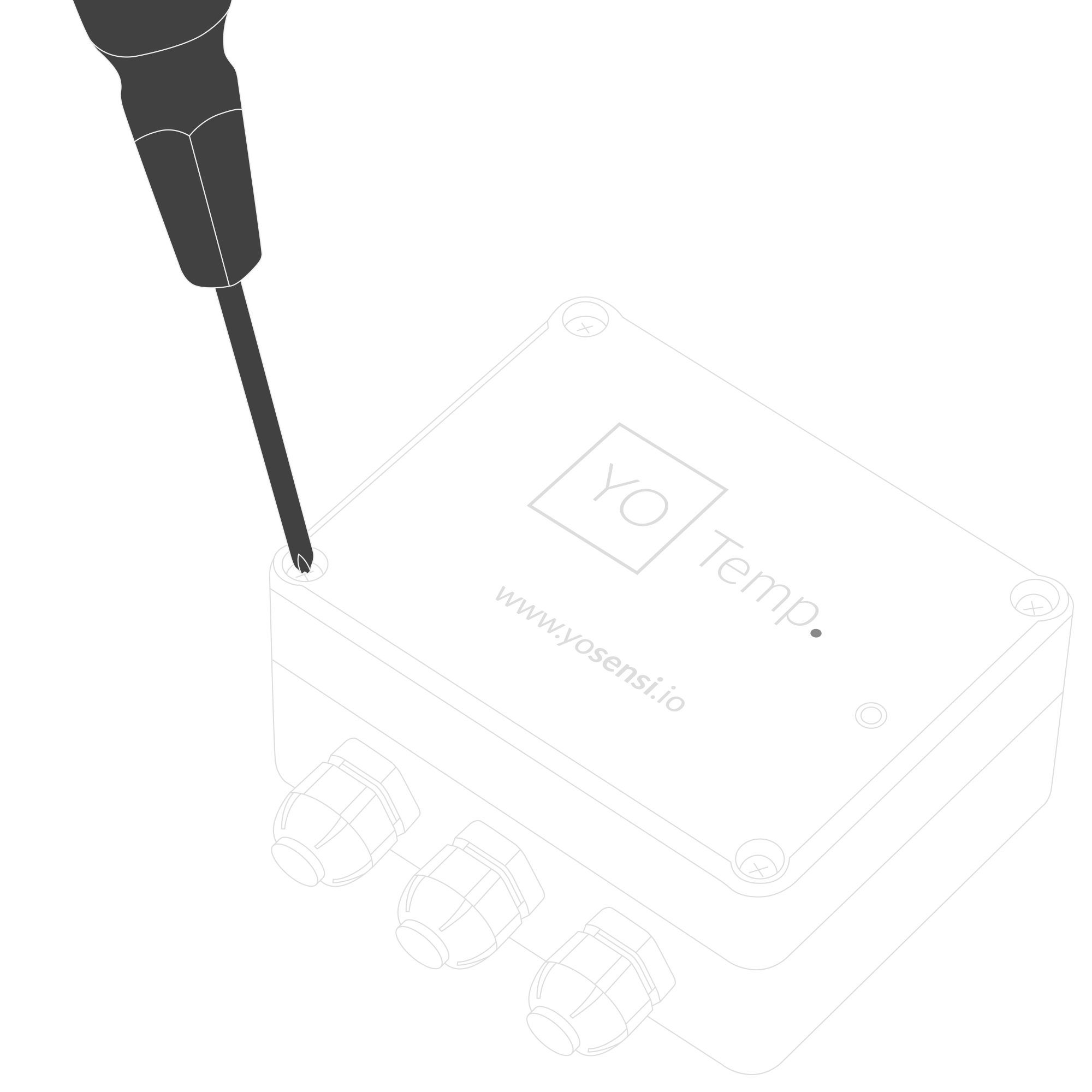 Device opening instructions